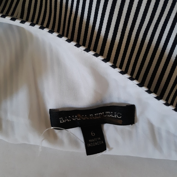 NWOT Banana Republic One Shoulder Bow Top - Picture 5 of 8